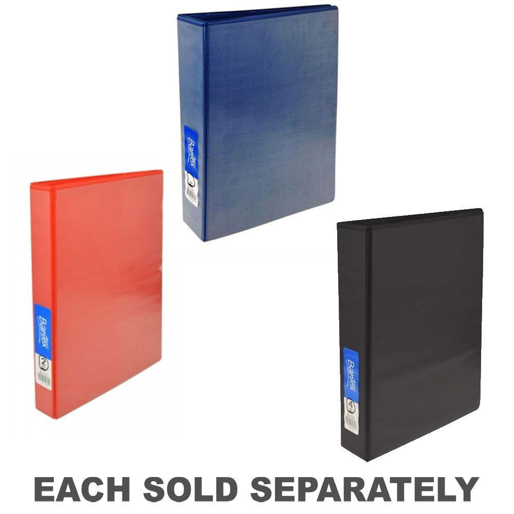 BANTEX A4 4D-RING INSERT BINDER 38 mm