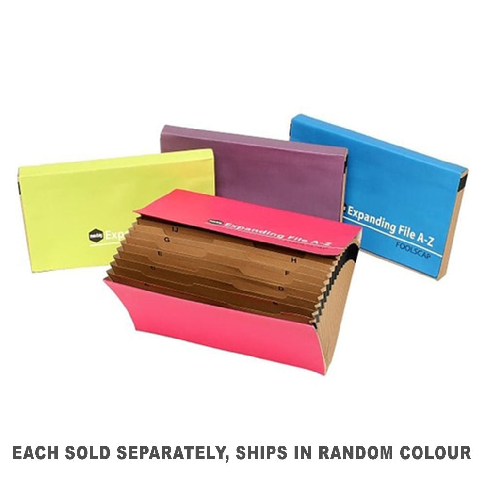 Manille en expansion Fichier A-Z Index Foolscap Color d'été