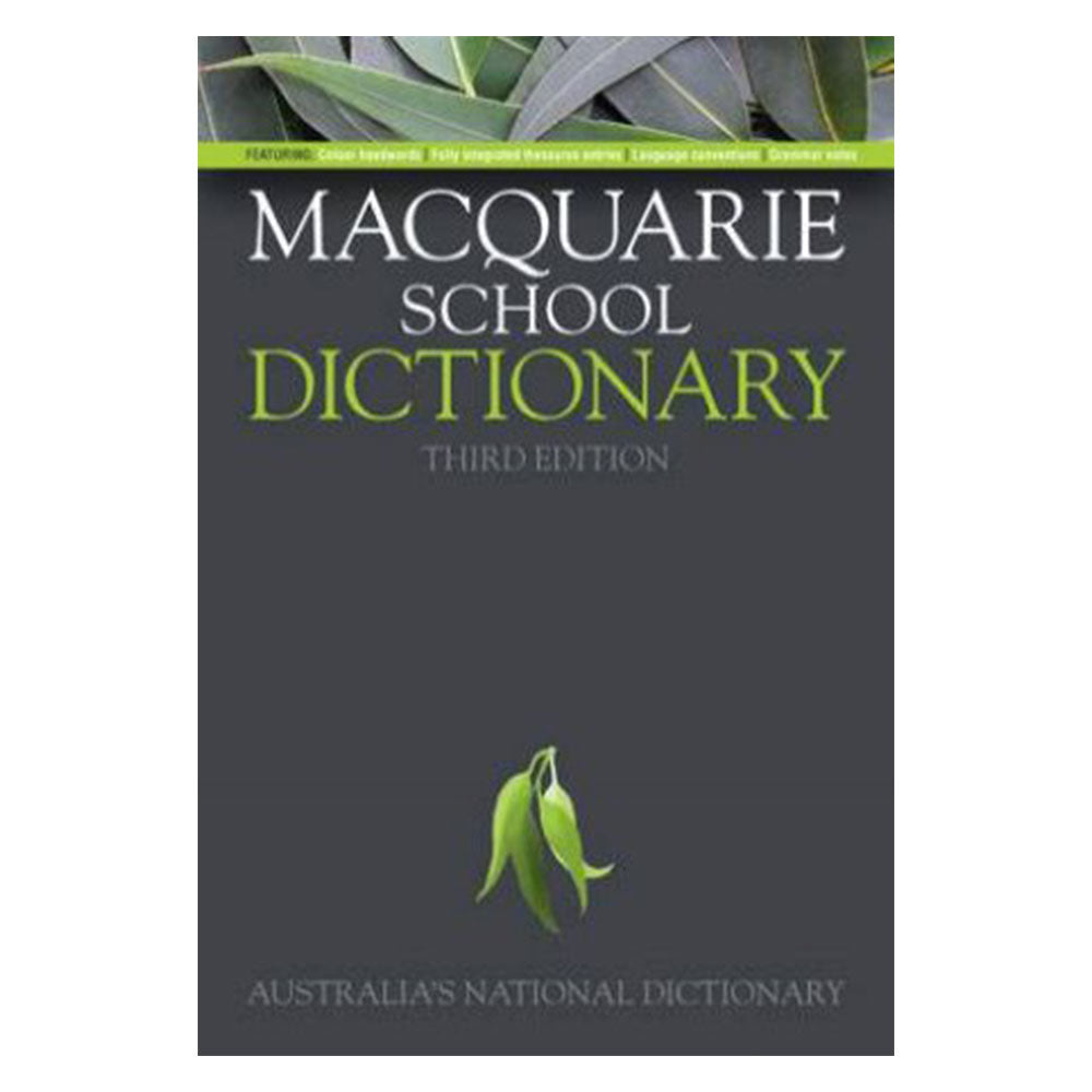 Dictionnaire scolaire Macquarie 3e avec bonus compact orthographe hc