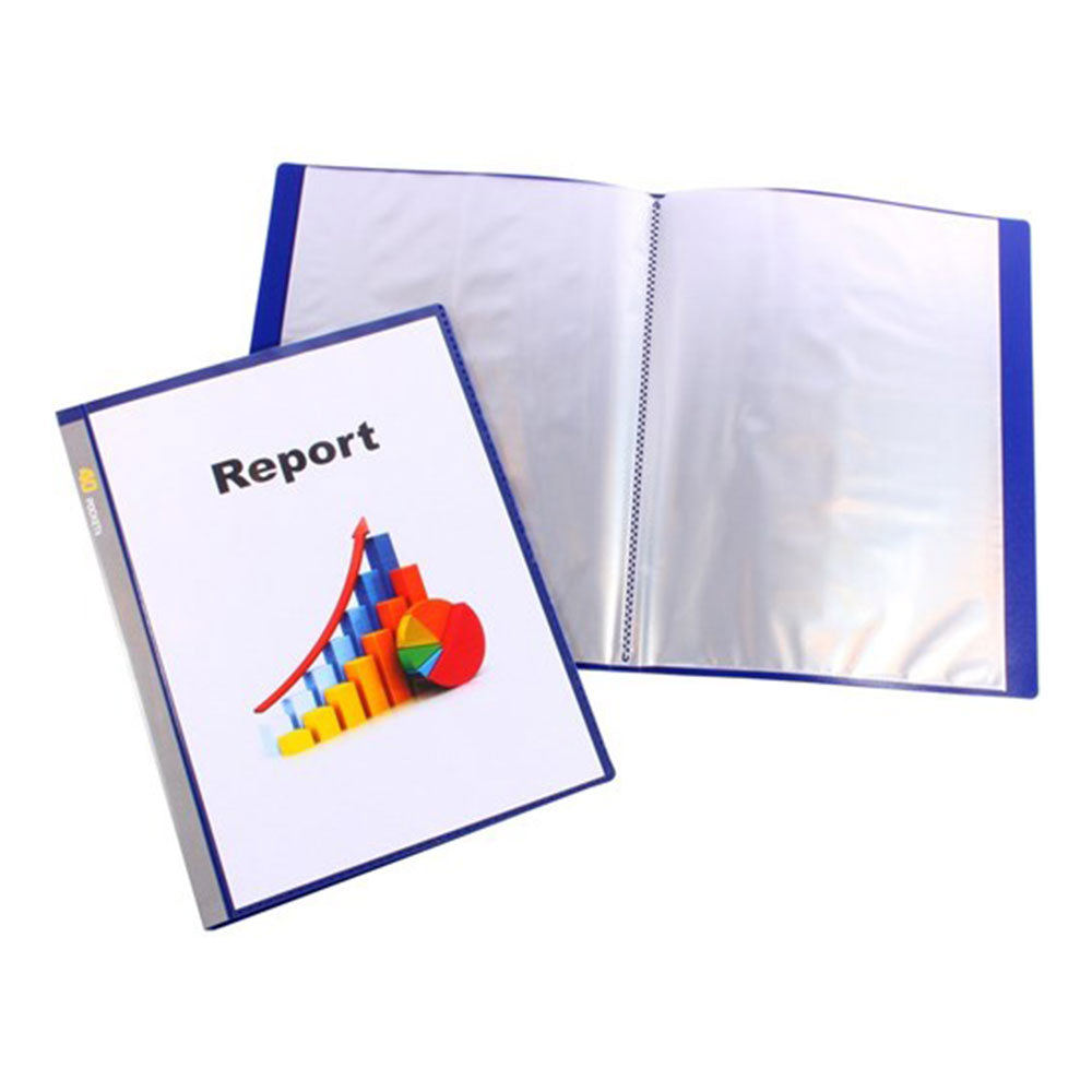 BEATOON A4 FIXE INSERT DIFFUR Book 20pcs (bleu marine)