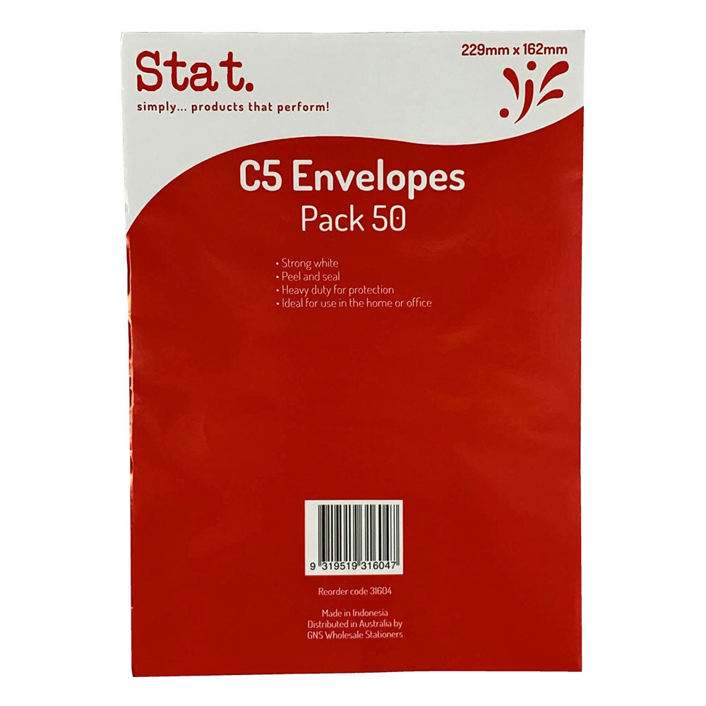Enveloppe C5 Peel and Seal C5 (blanc) (blanc)