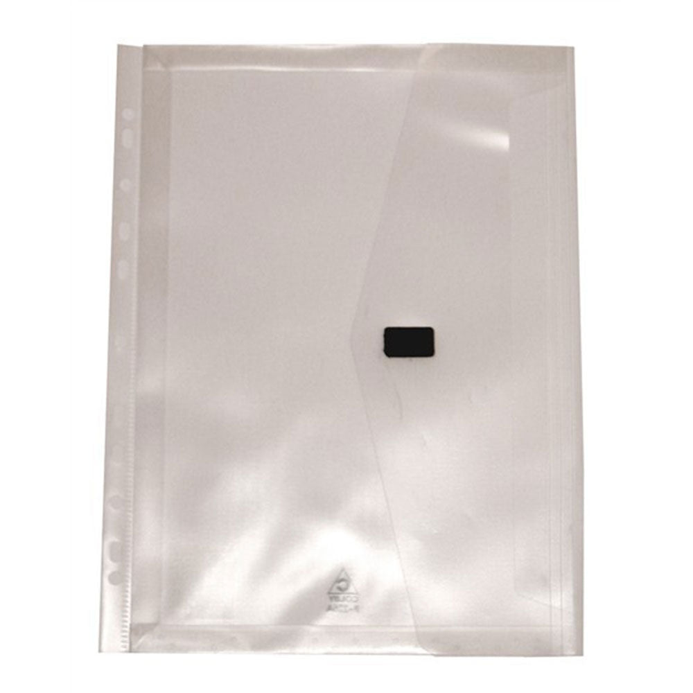 COLBY A4 POLITEUR POLYWALLY Clear Document Binder P326A