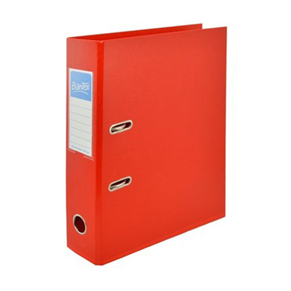 Fichier arc de niveau Bantex A4 70 mm (rouge)