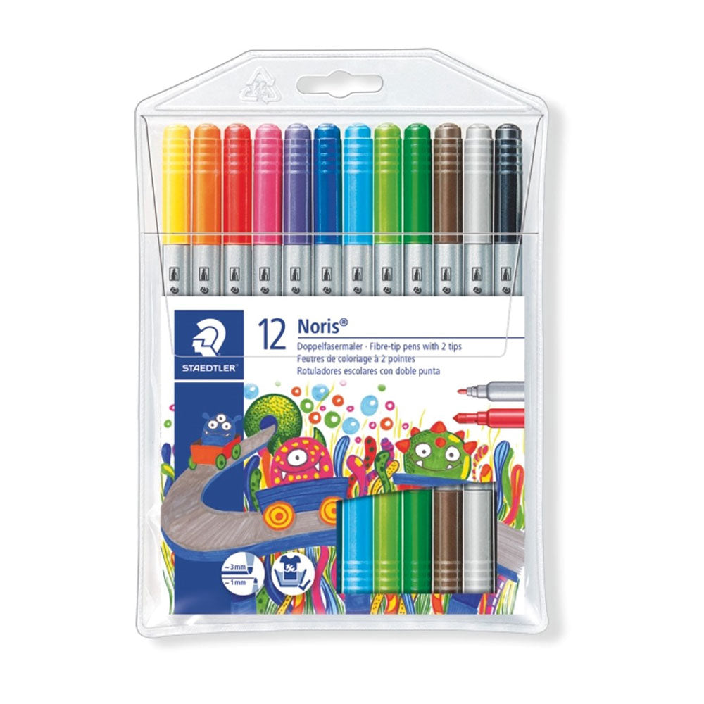 Stra de fibre Staedtler Noris avec 2 conseils (pack de 12)
