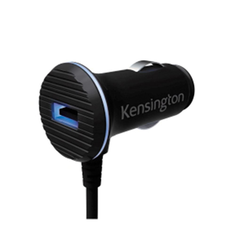 Kensington Powerbolt 3,4 AMP Lightning Car Charger (noir)