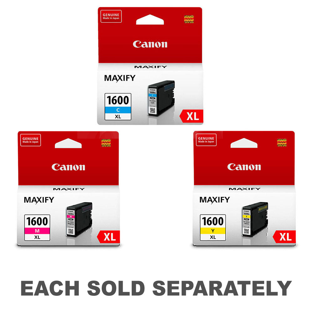 Canon à jet d'encre 1600xl Catridge