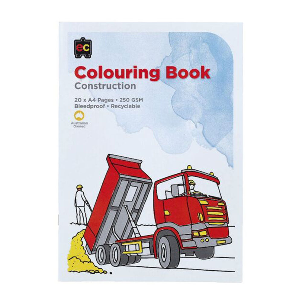 Livre de coloriage de construction