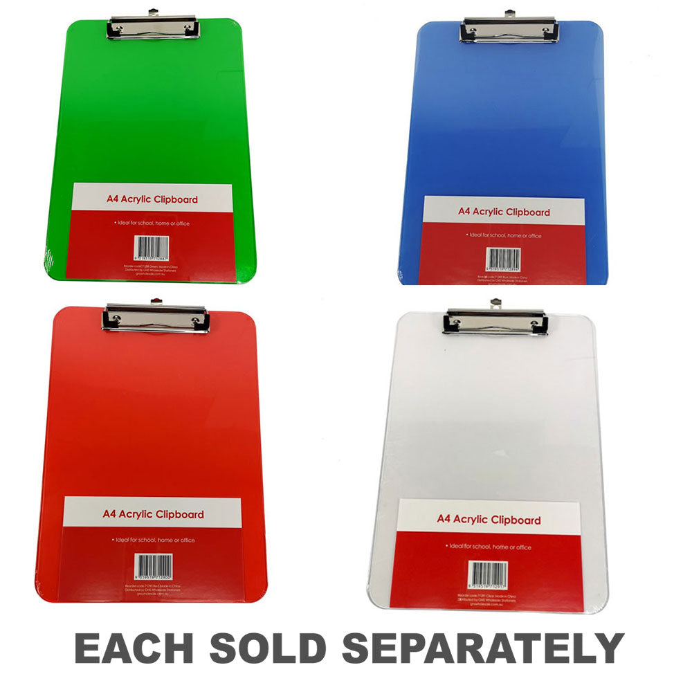 Presse-papiers acrylique GNS Basic A4