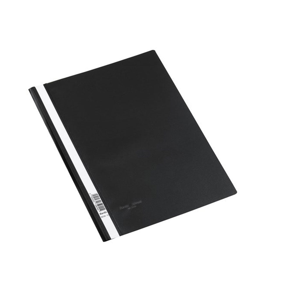 Fichier plat Bantex A4 Economy avec couverture claire (noir)