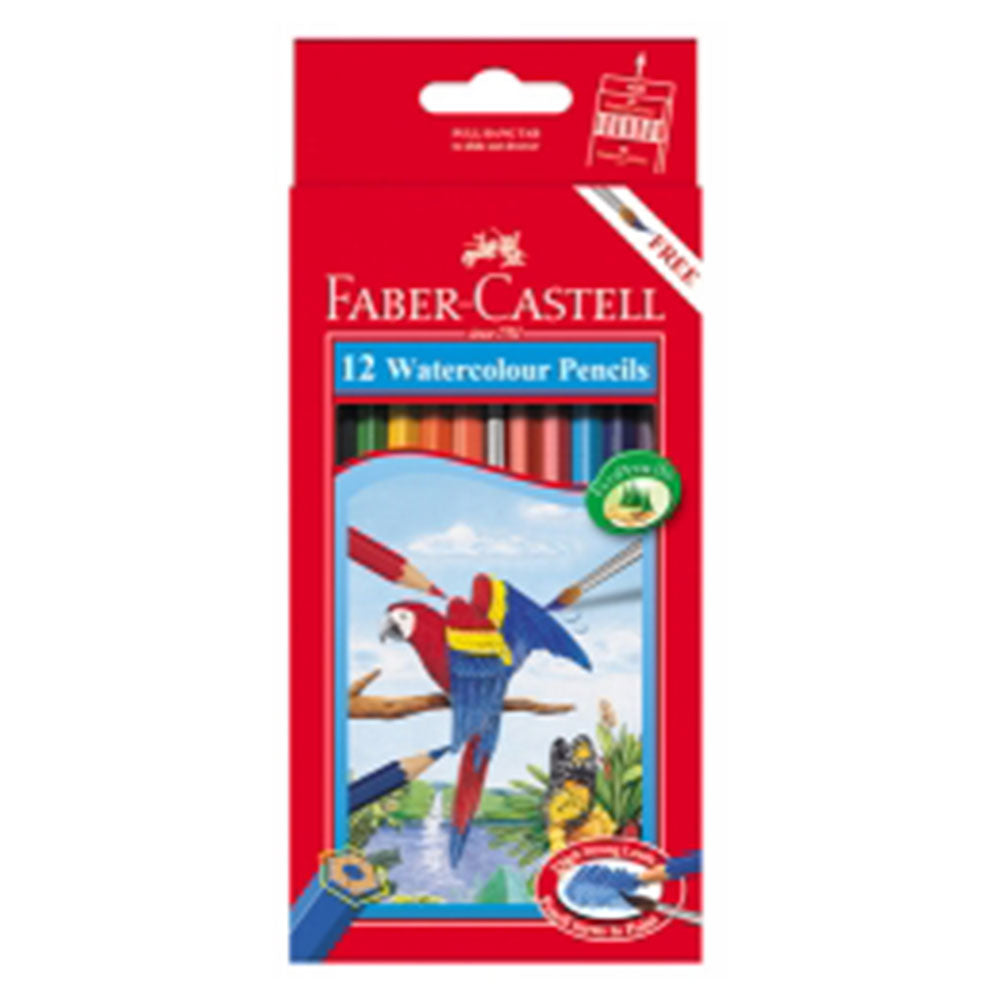 Faber-Castell coloré aquarelle crayon 12pcs