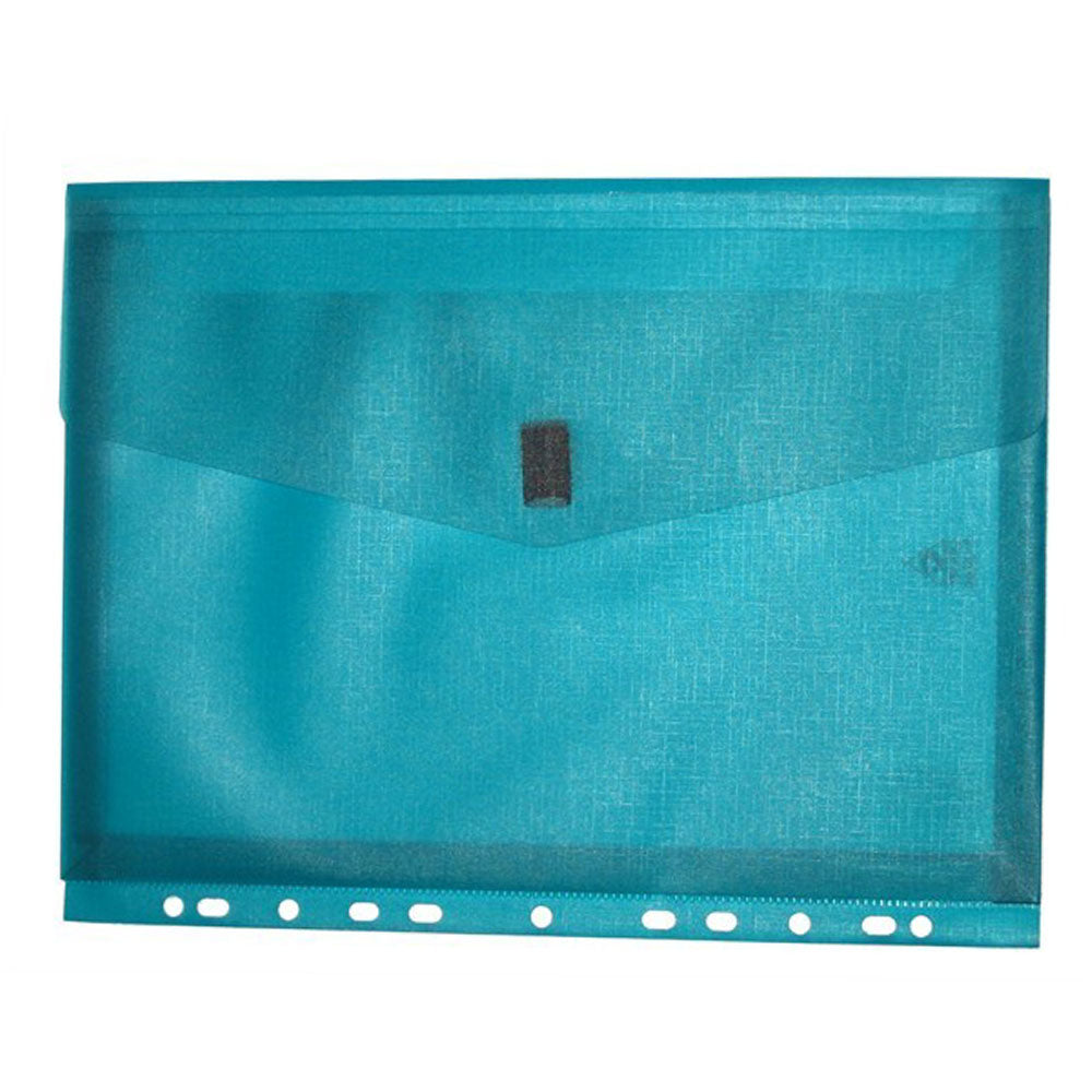 Portefeuille de documents Colby A4 Pollywally (bleu)