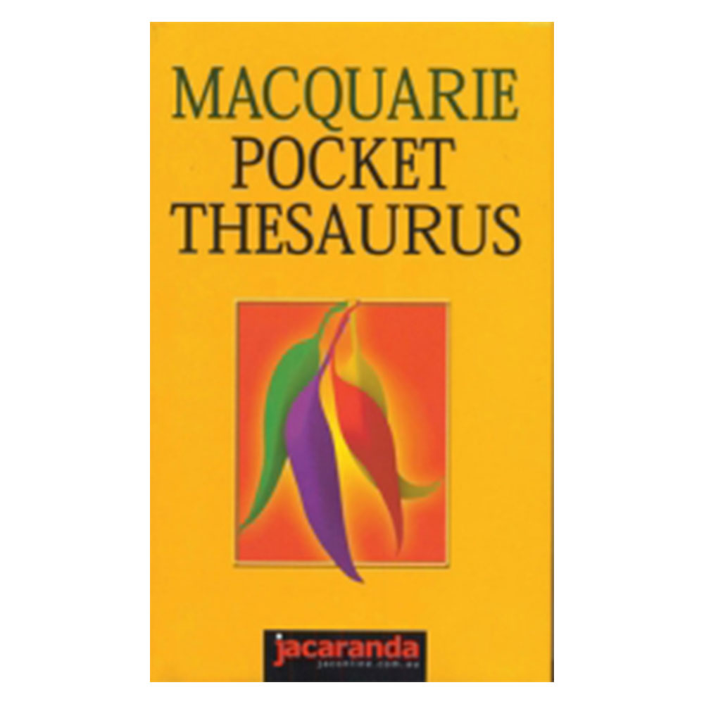 Livre du thésaurus de poche Macquarie