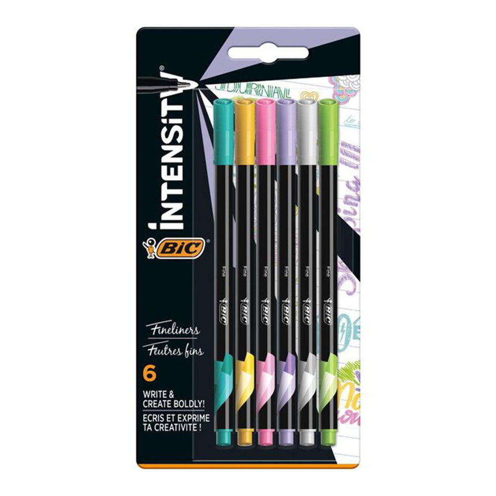 BIC 0,4 mm fine doublure (pack de 6)