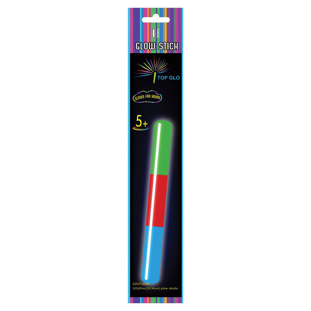 Alpen Light Glo Stick Tri-couleur vert / jaune / rouge 21cm