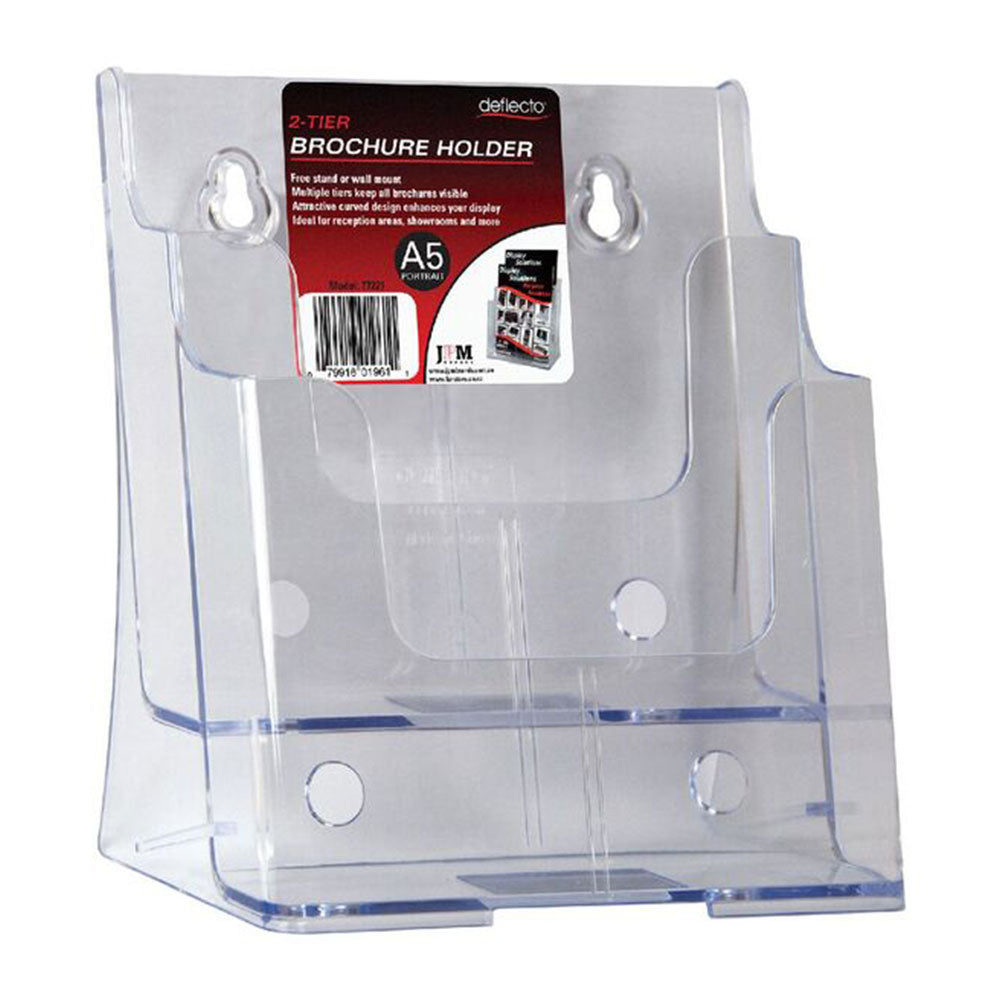 Défléchage de la brochure A5 à 2 niveaux