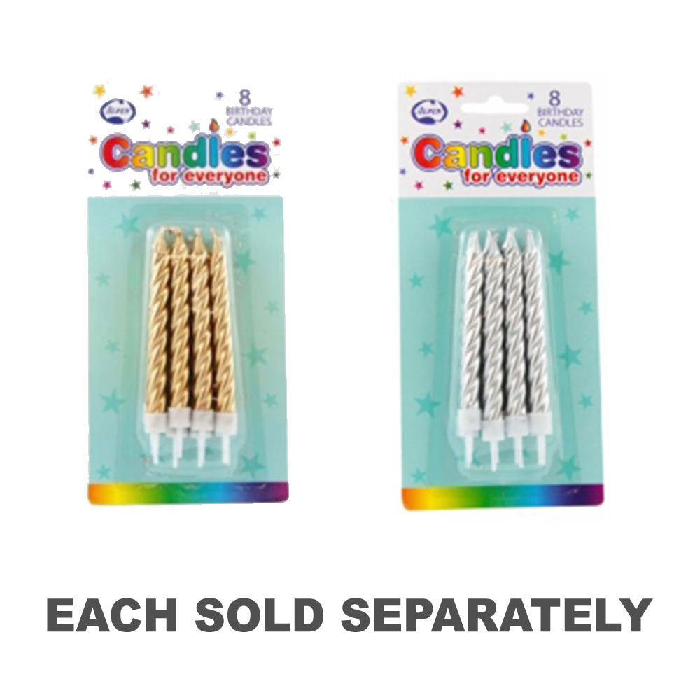 Alpen Spiral Jumbo Birthdles Bandles 8pcs