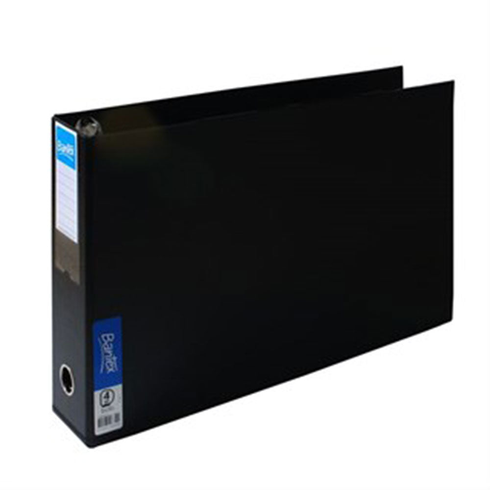 Bantex A3 4D-Ring Landscape Binder 65 mm (noir)