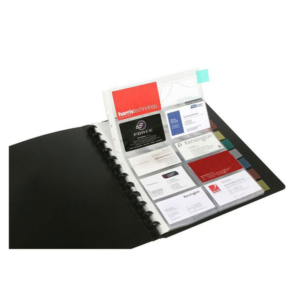 Marbig Kwik Zip A4 Book Book (noir)