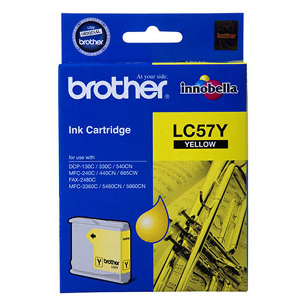 Brother InkJet LC57 Cartridge (jaune)
