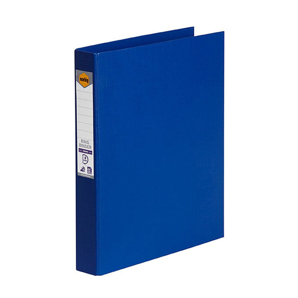 Binder Marbig A4 PE 4 D-ring 25 mm bleu