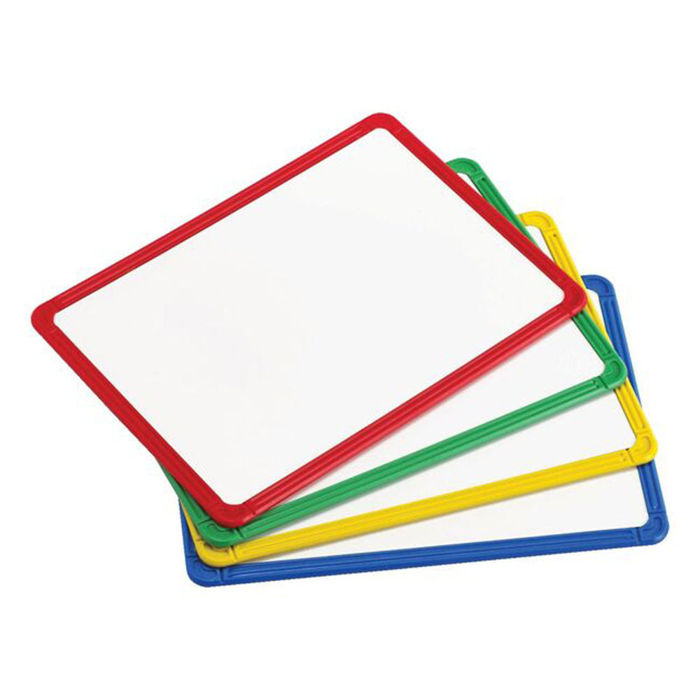 Edx Magnetic Plastic Framed White Board (ensemble de 10)
