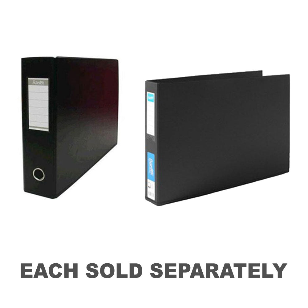 Bantex A3 Binder oblong insert 38 mm (noir)