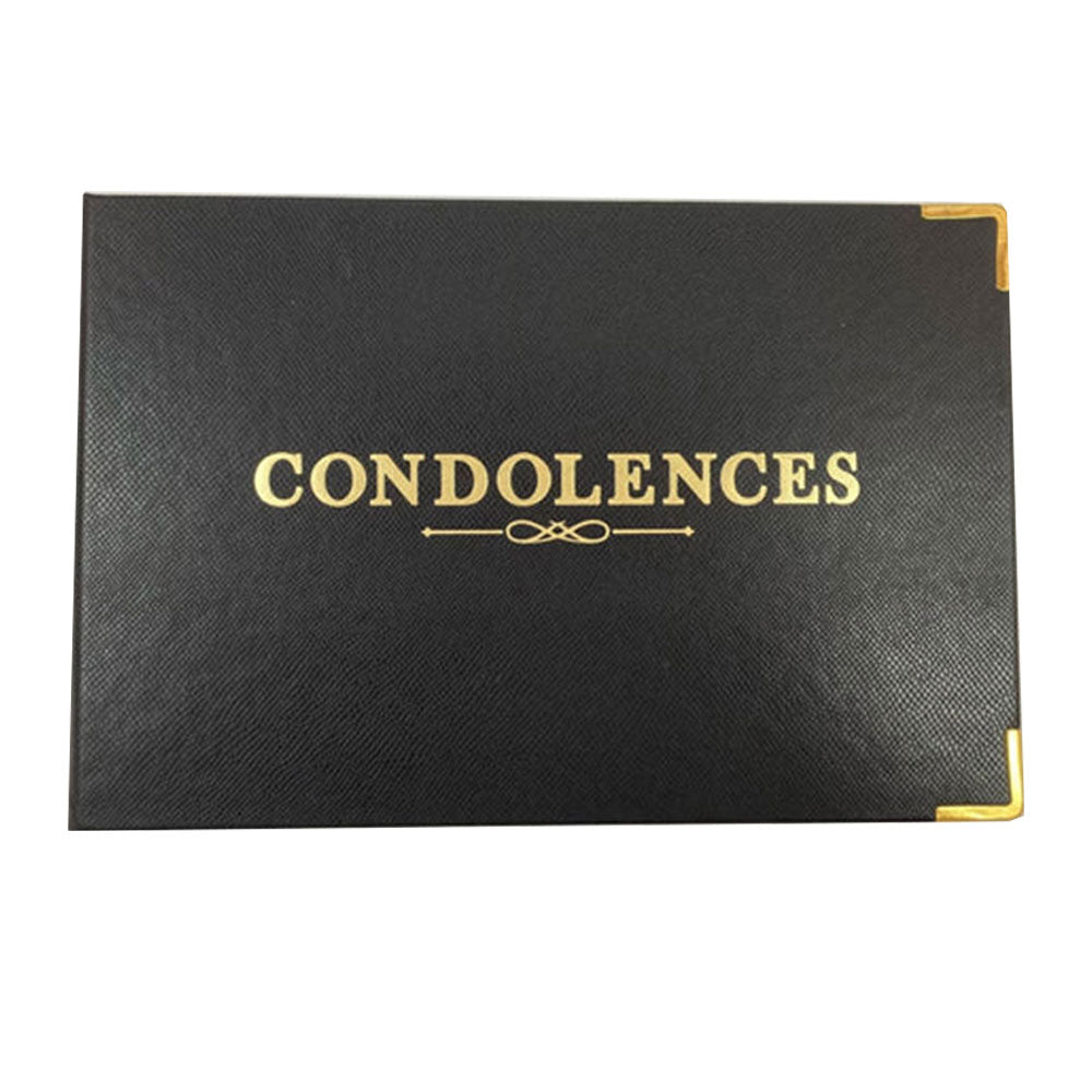 Ozcorp Condolence Book 64PCS (noir)