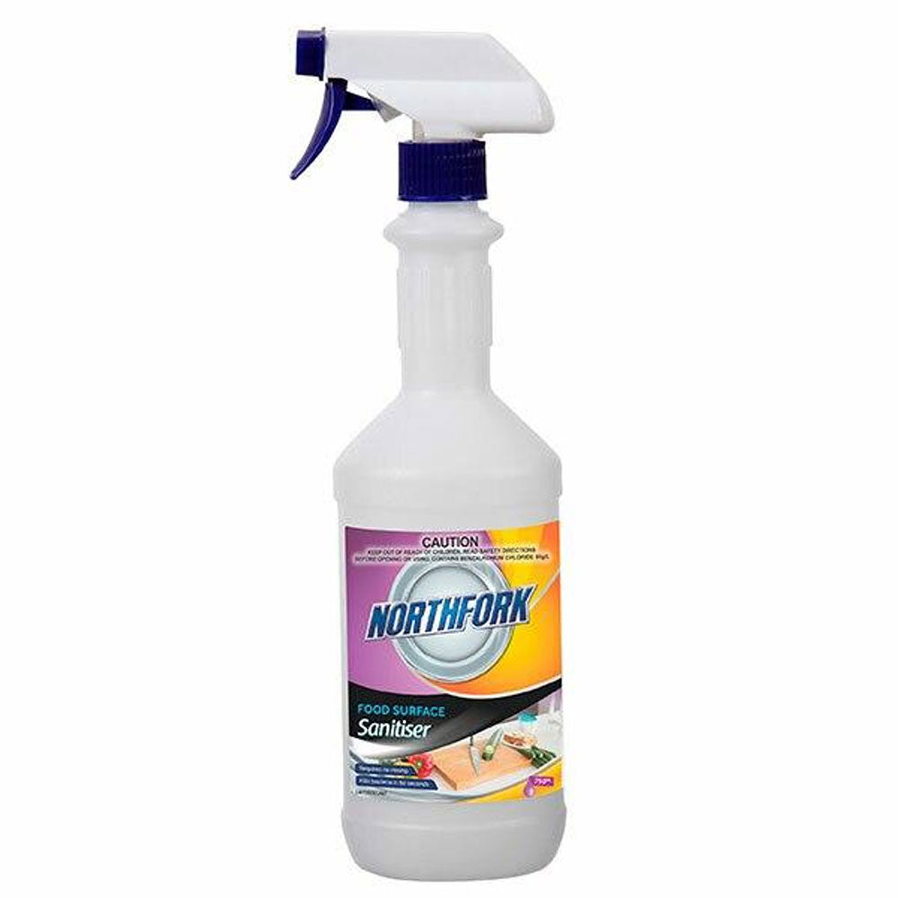 Northfork Food Surface Sanifiter Decaning Bottes 750ml