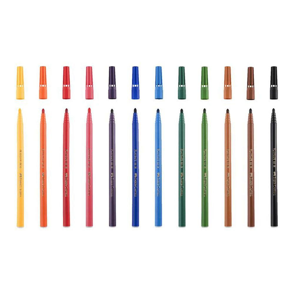 Marker de couleur Faber-Castell PlaySafe (pack de 12)