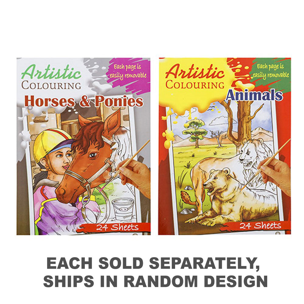 DATS Artistic Coloring Book 24pg (1pc aléatoire)