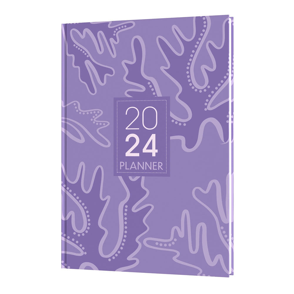 Collins Debden Viridian A5 WTV 2024 Journal (Lilac)