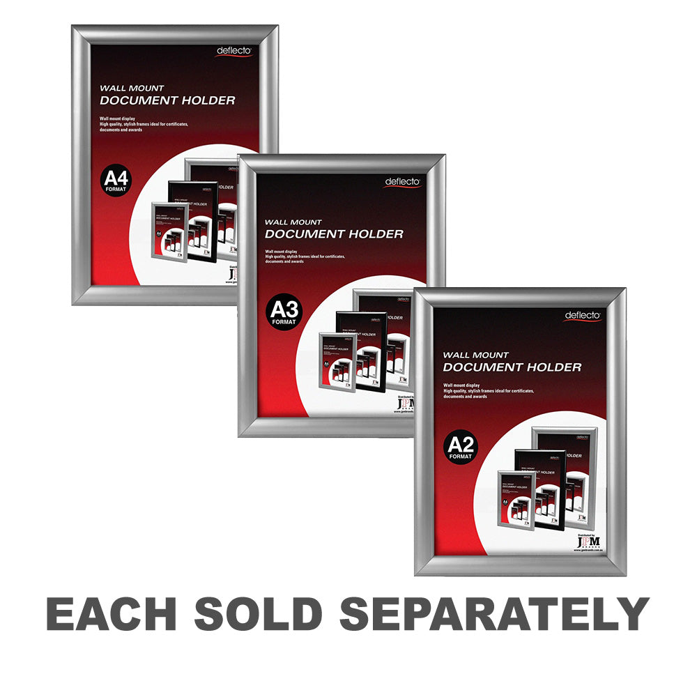 Déflecto Wall Mountted Document Holder (Silver)