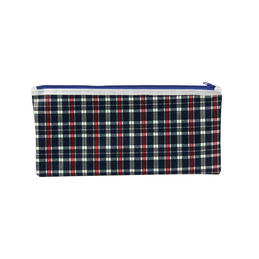 Clob 1 Zip Tartan Crayer Case (340x170mm)