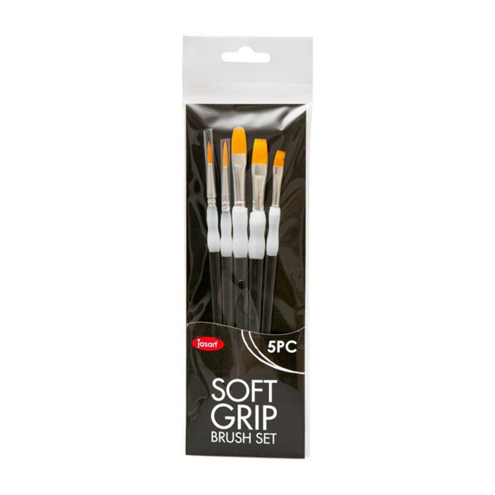 Ensemble de pinceaux Soft Grip Jasart (pack de 5)