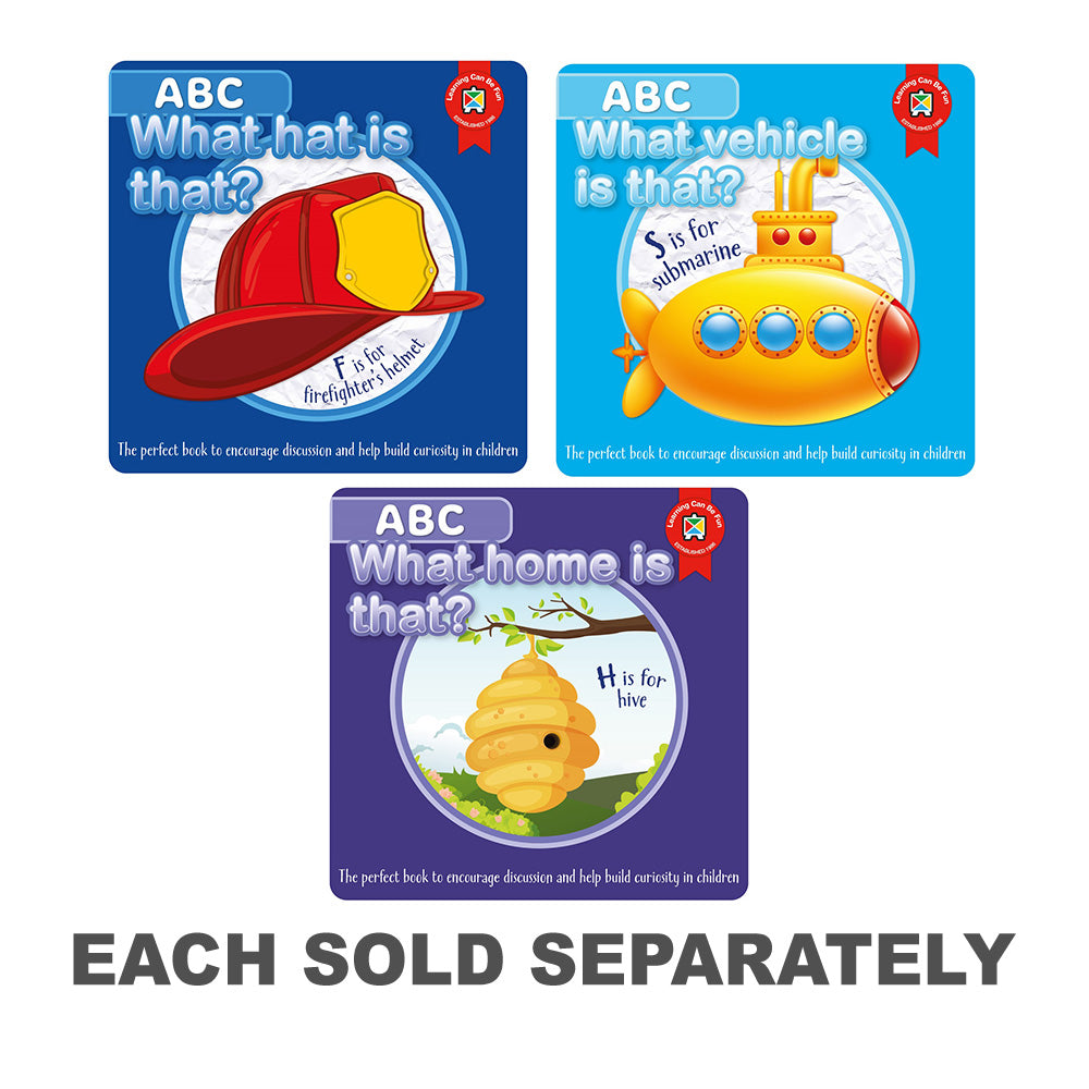 ABC Qu'est-ce que ce livre d'apprentissage