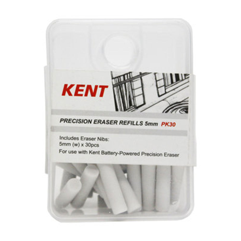 Kent Precision Eraser Recharge 5 mm (paquet de 30)