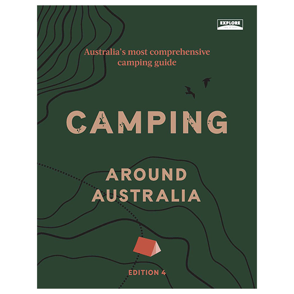 Explorez le camping autour de l'Australie 4th Edition Guide Book