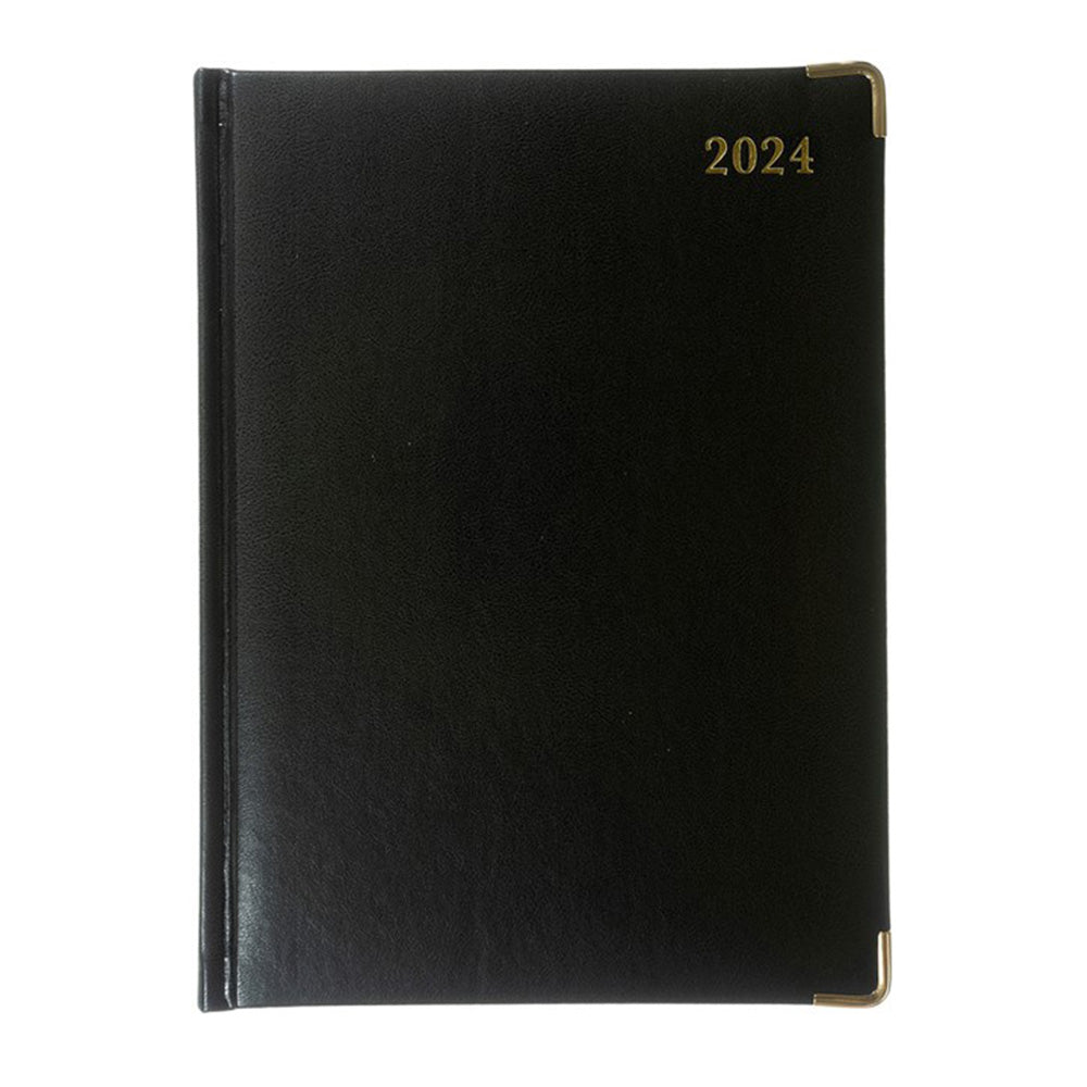 Collins Debden Classic Manager Quarto WTP 2024 Journal (noir)