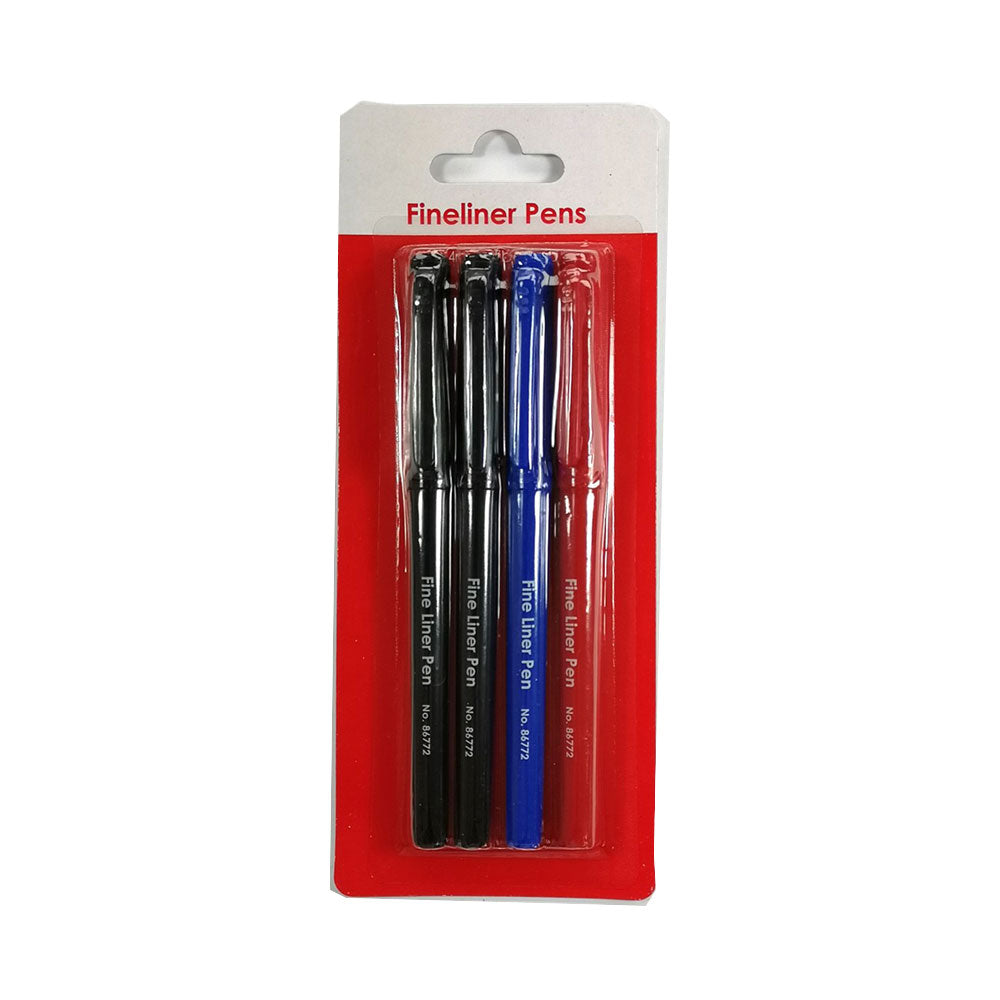 GNS Fineliner 0,4 mm Pen (pack de 4)