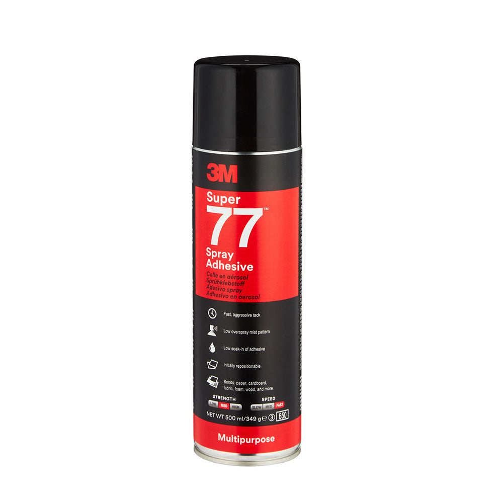 3M Super 77 Adhésif polyvalent Spray 390 ml