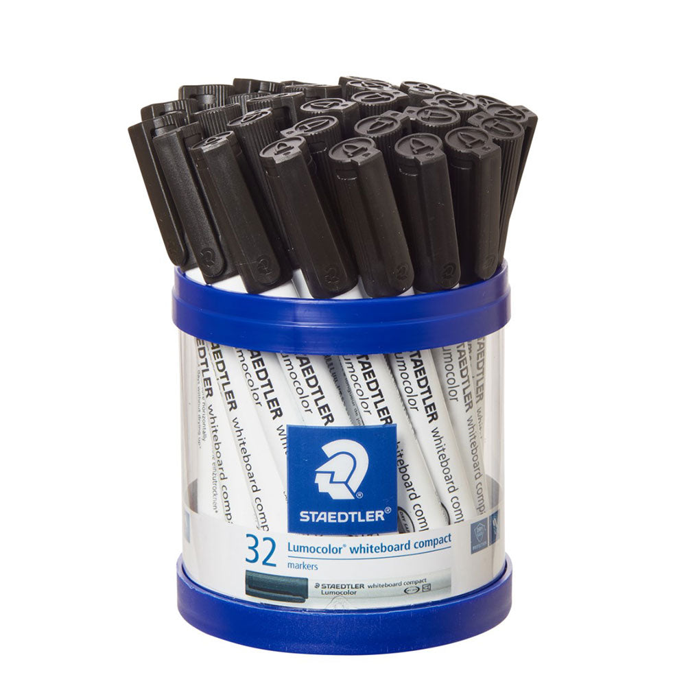Staedtler 341 Bullet compact Market Whiteboard 32PCS (noir)