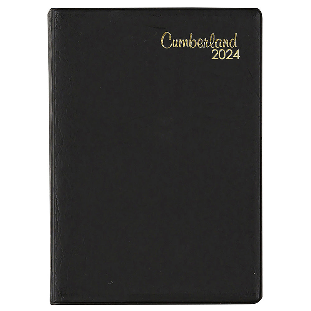 Cumberland A7 DTP 2024 Pocket Diary (noir)