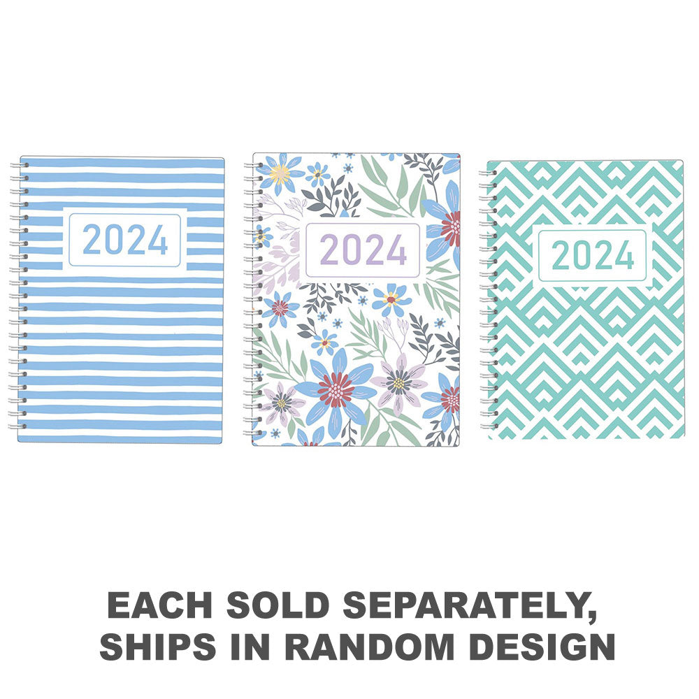 Cumberland A5 DTP Aspen Spiral 2024 Journal (1pc aléatoire)