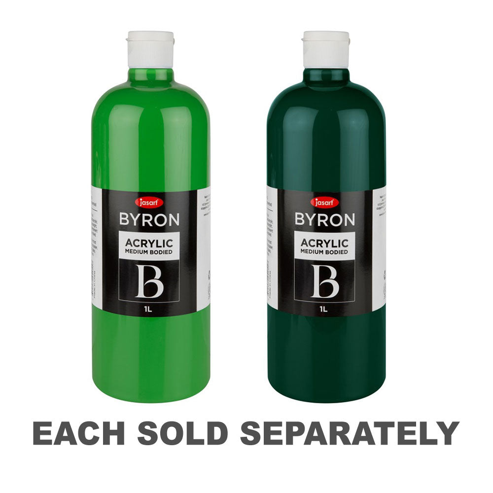 Jasart Byron Acrylic Paint 1L (vert)