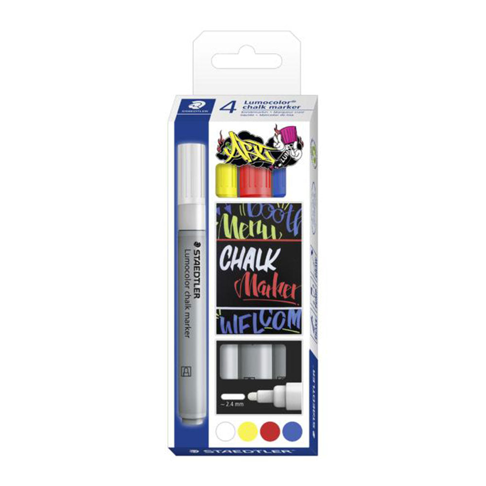 Staedtler Lumocolor Chalk Marker (pack de 4)