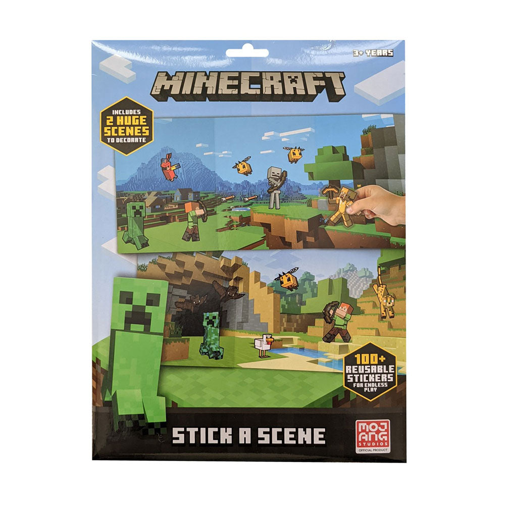 Hunter Leisure minecraft coller un livre d'activités de scène