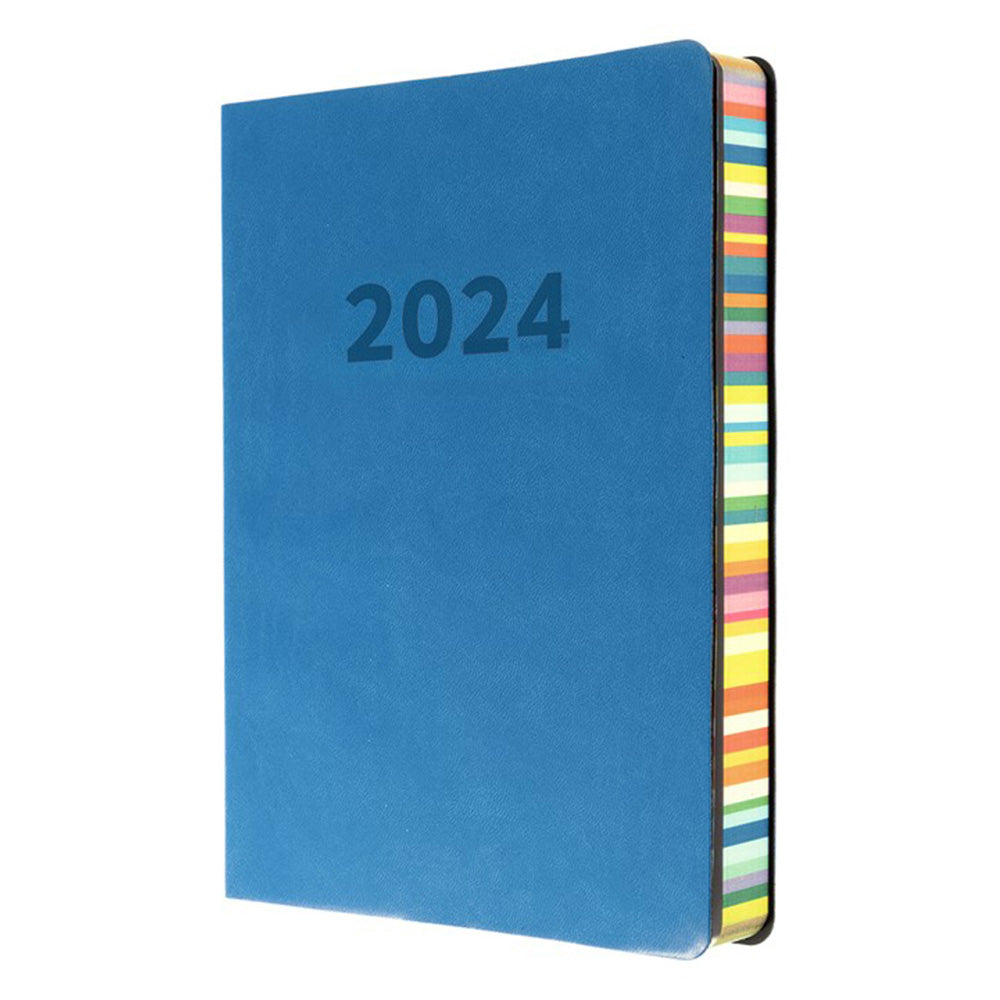 Journal Collins Debden Edge A5 DTP 2024 (Teal)