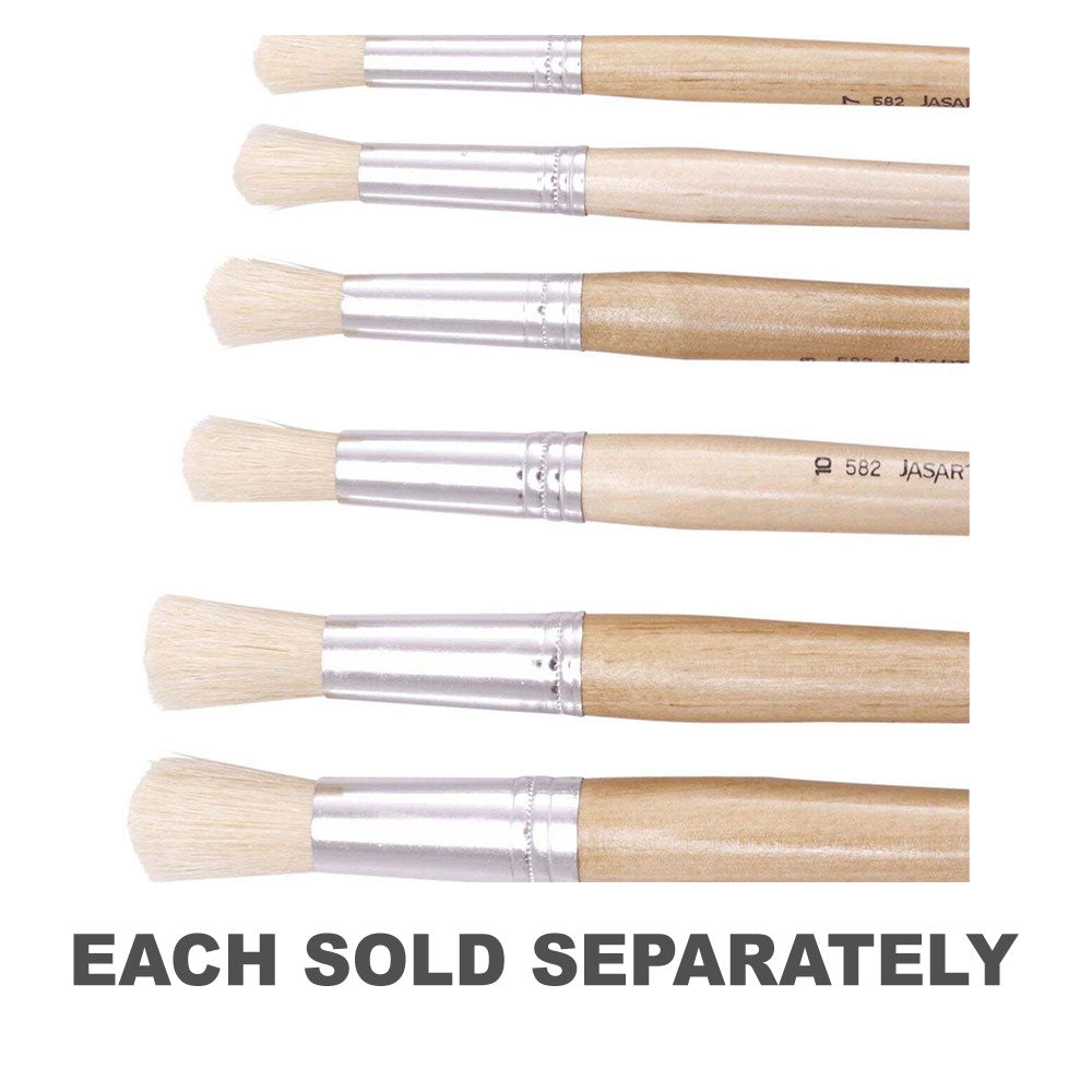 Jasart Hog Brush Series 582 Pink Payper Brush