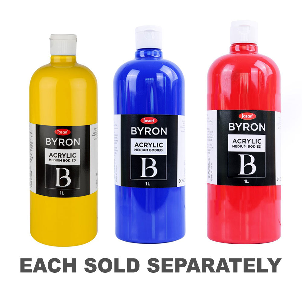 Jasart Byron Acrylic Paint 1L (chaud)
