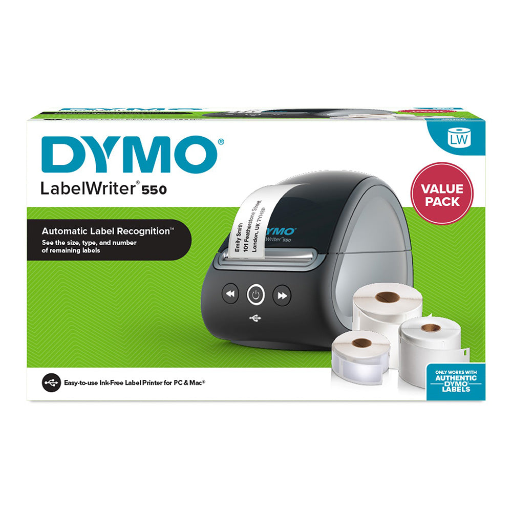 Dymo Labelwriter 550 Label Imprimanter Value Pack